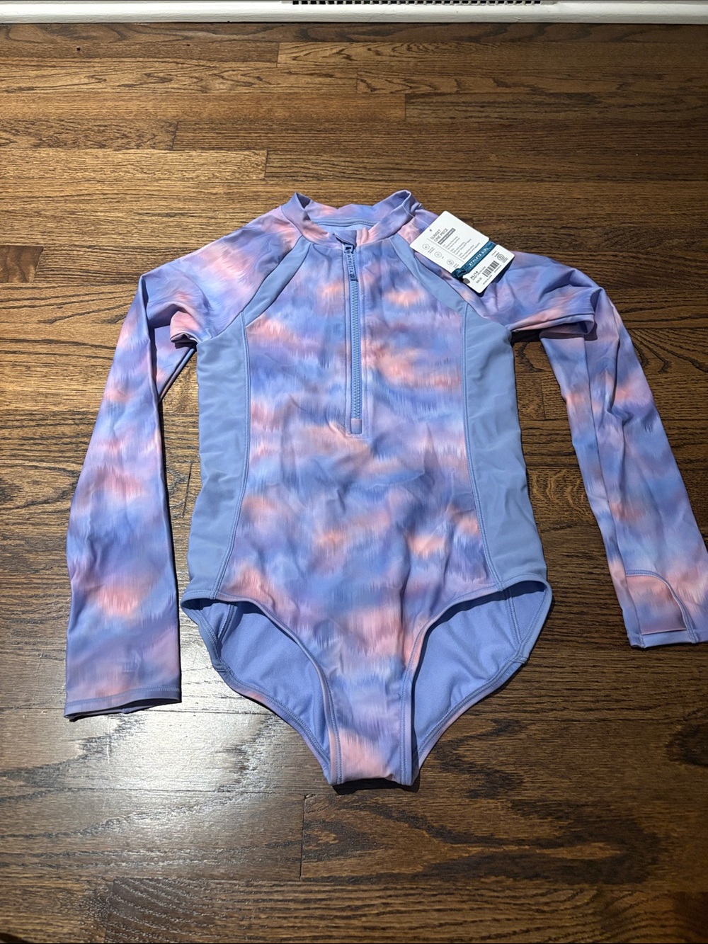 Athleta girl sunset one piece rashguard swimsuit